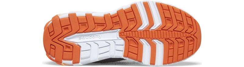Saucony Kids Wind 2.0 A/C Sneaker 8460X872 Grey/Orange