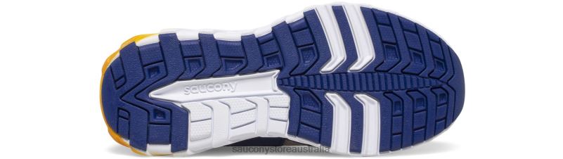 Saucony Kids Wind 2.0 A/C Sneaker 8460X874 Navy/Gold