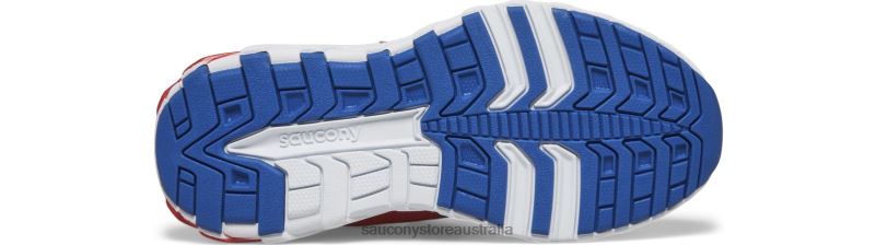 Saucony Kids Wind 2.0 A/C Sneaker 8460X878 Red/Blue