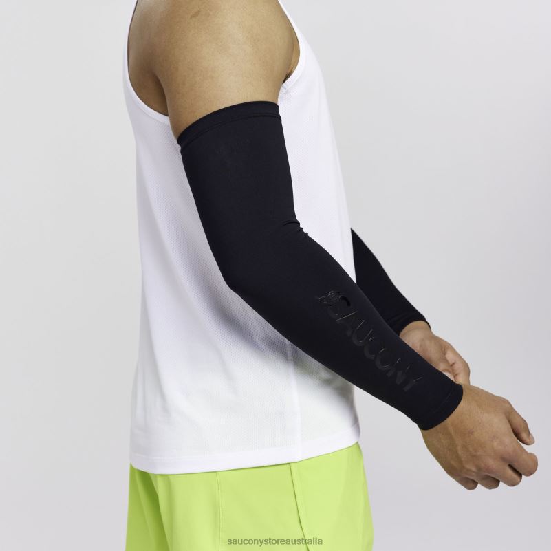 Saucony Men Fortify Arm Sleeves 8460X446 Black
