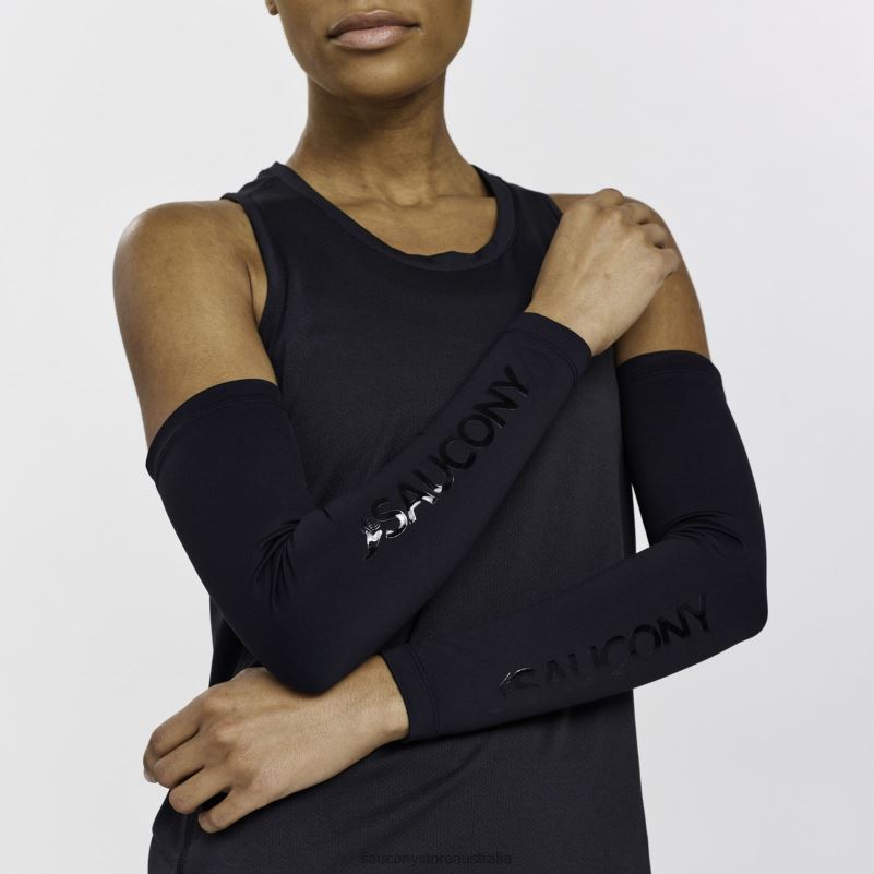 Saucony Men Fortify Arm Sleeves 8460X446 Black