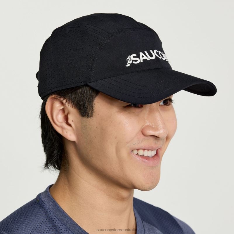 Saucony Men Outpace Hat 8460X447 Black