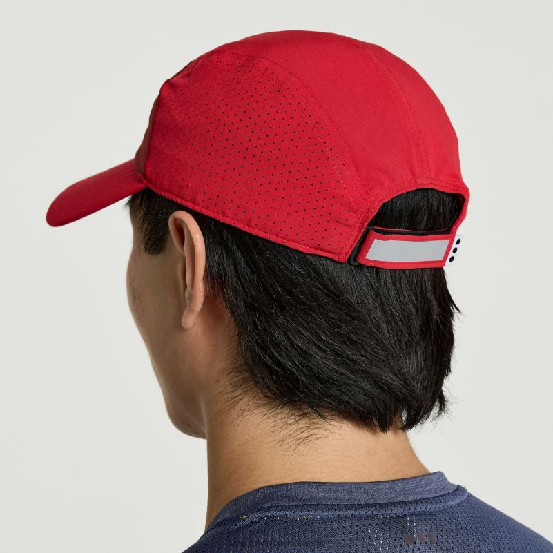 Saucony Men Outpace Hat 8460X451 Poppy