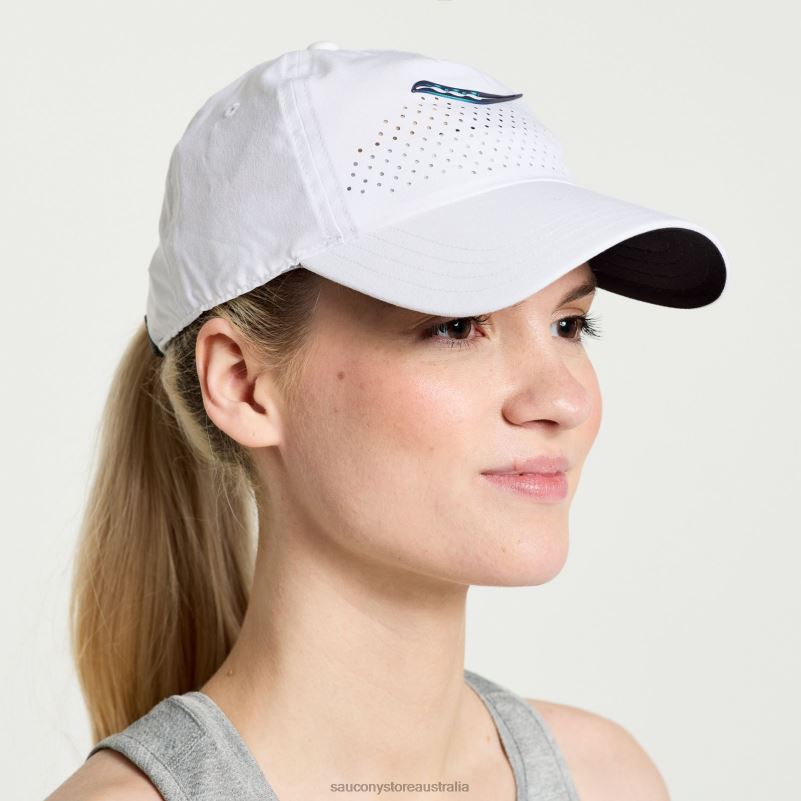Saucony Men Outpace Petite Hat 8460X444 White