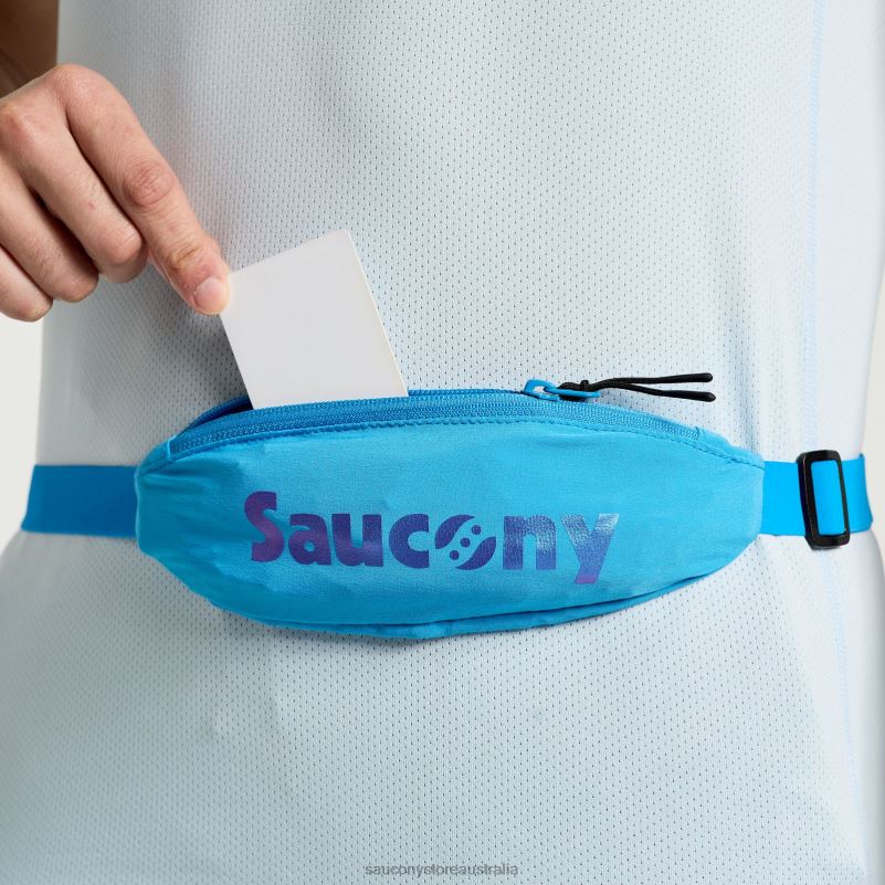 Saucony Men Outpace Run Belt 8460X453 Azure