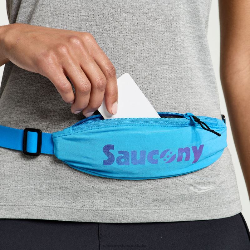 Saucony Men Outpace Run Belt 8460X453 Azure