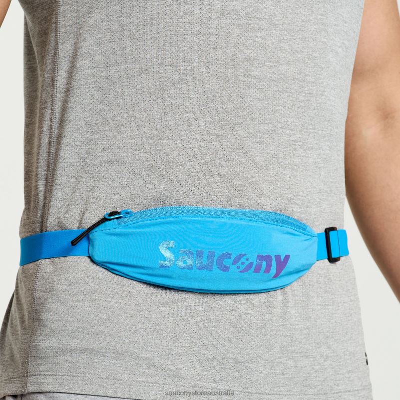 Saucony Men Outpace Run Belt 8460X453 Azure