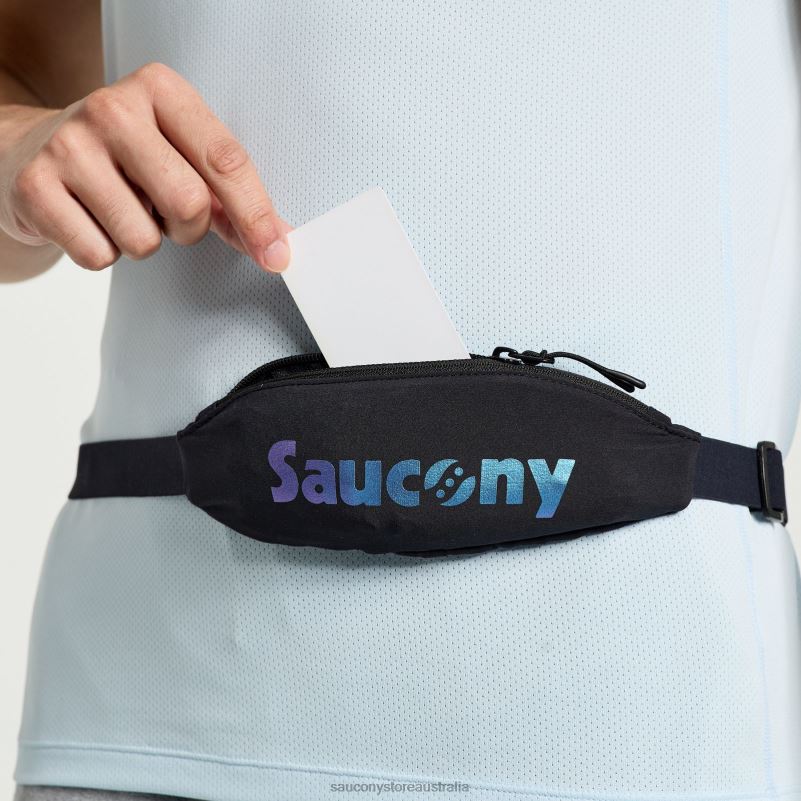 Saucony Men Outpace Run Belt 8460X454 Black