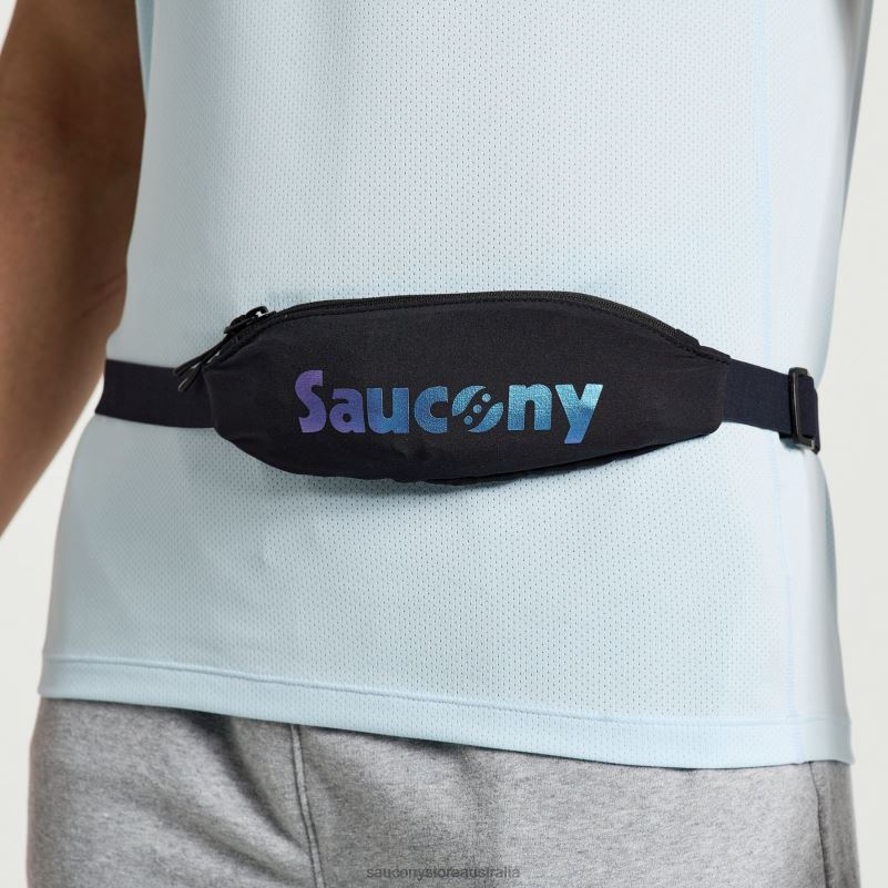 Saucony Men Outpace Run Belt 8460X454 Black