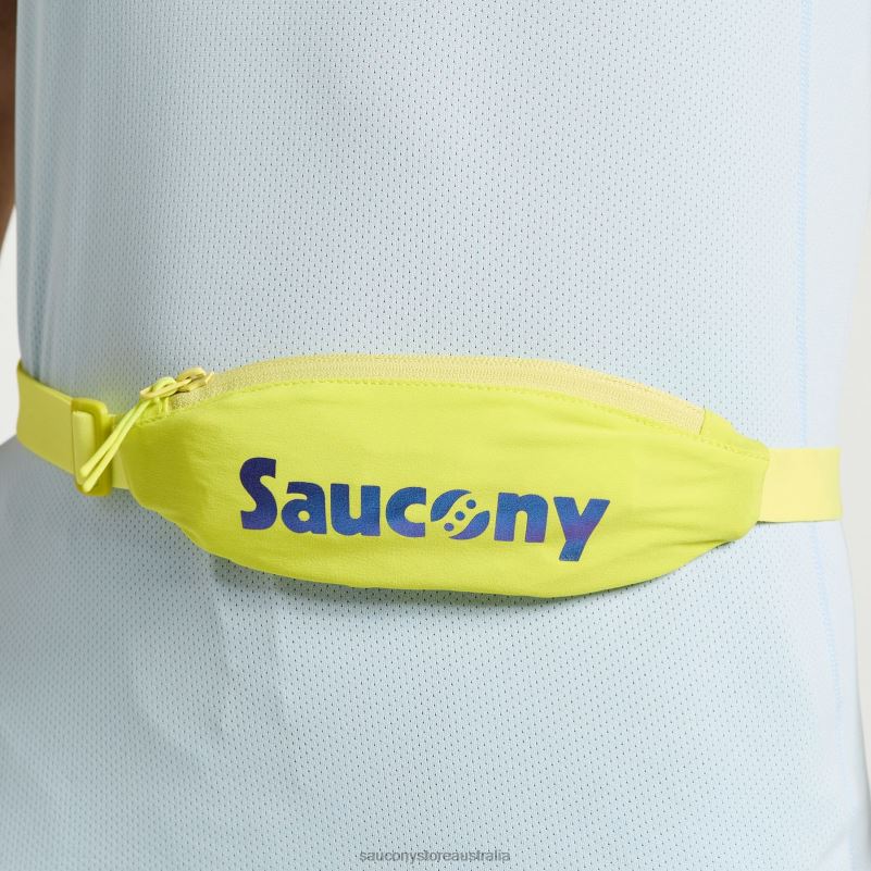 Saucony Men Outpace Run Belt 8460X455 Citron
