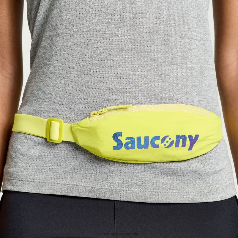 Saucony Men Outpace Run Belt 8460X455 Citron