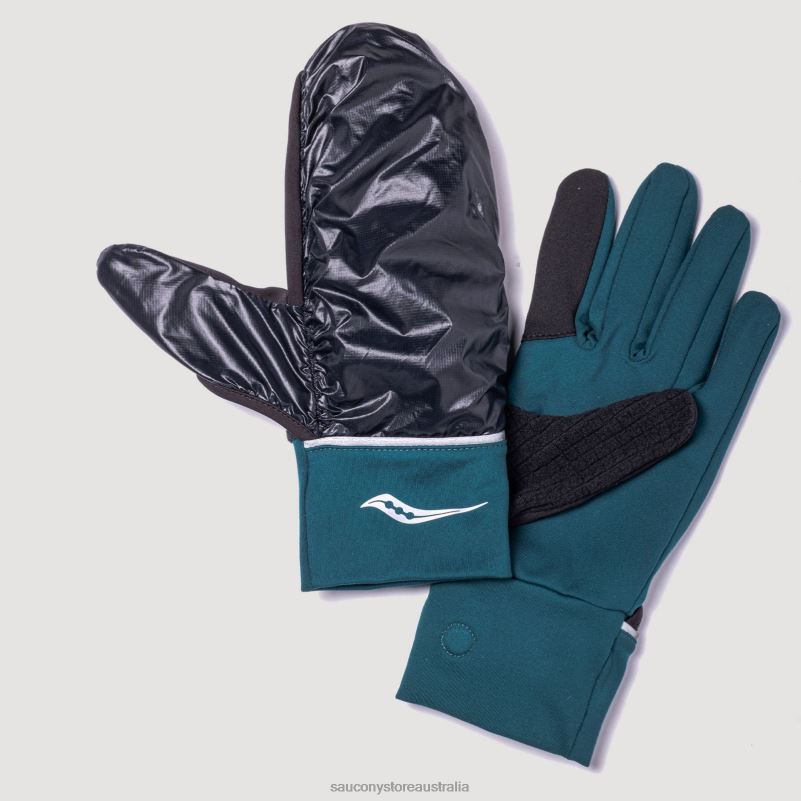 Saucony Men Solstice Convertible Mitt 8460X437 Lagoon