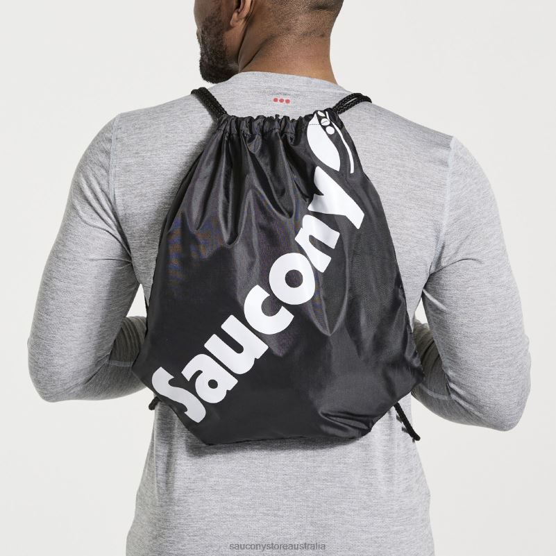 Saucony Men String Bag 8460X493 Black