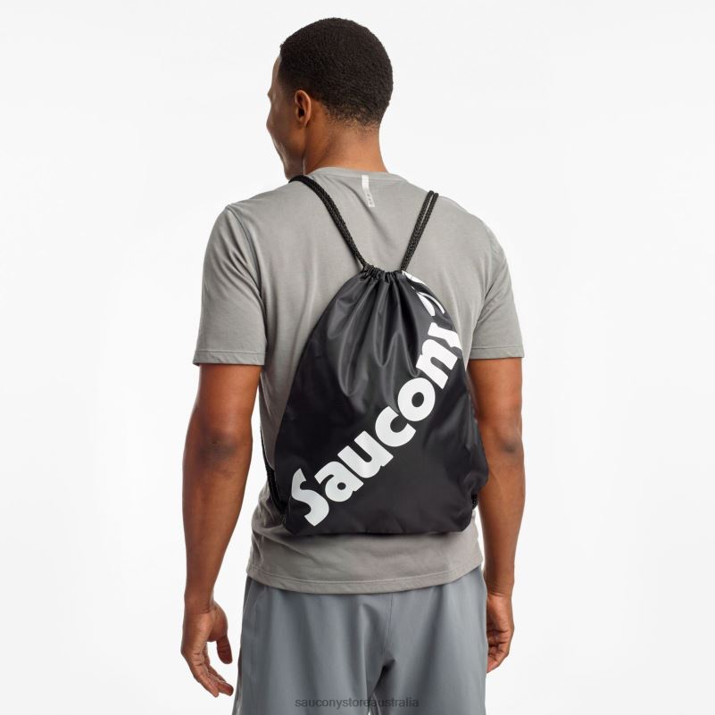 Saucony Men String Bag 8460X493 Black