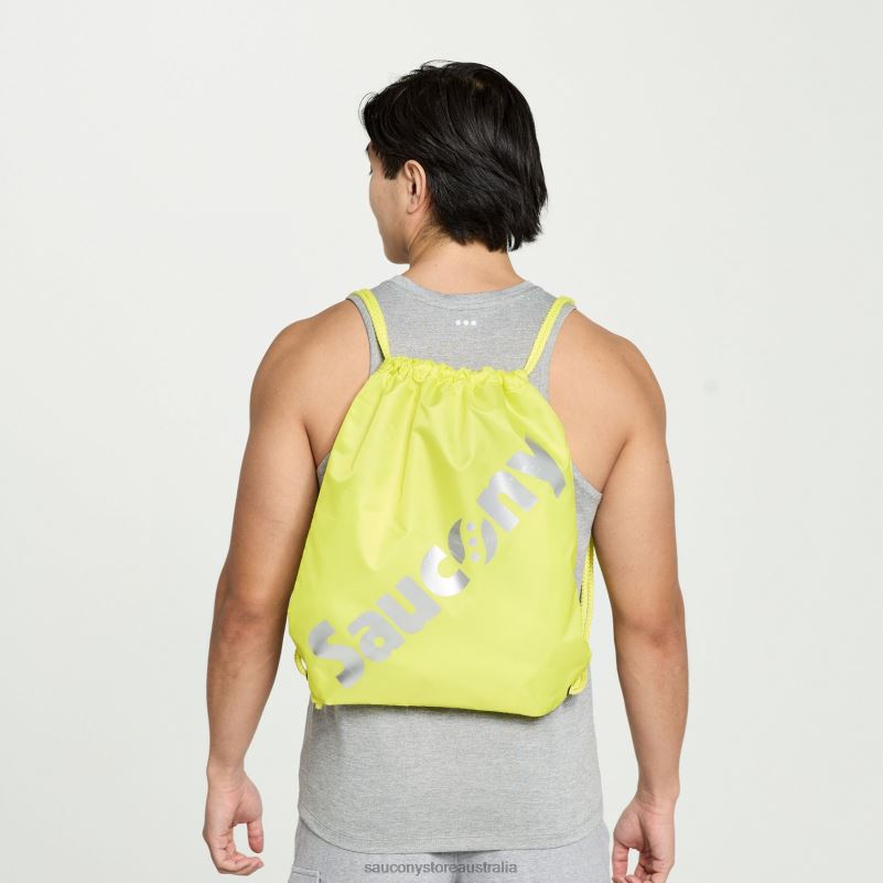 Saucony Men String Bag 8460X494 Citron