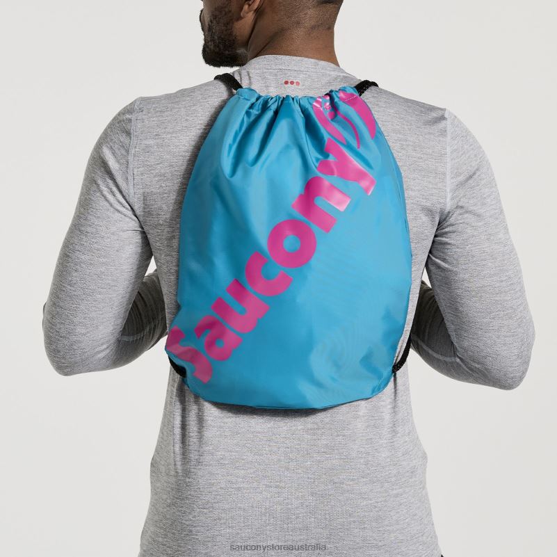 Saucony Men String Bag 8460X497 Turquoise