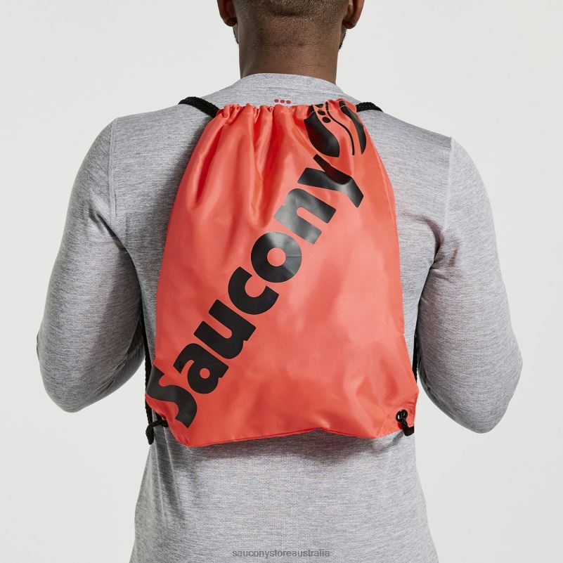 Saucony Men String Bag 8460X498 ViZiRed