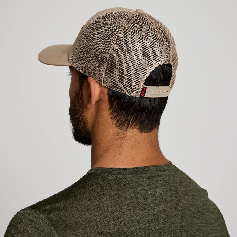 Saucony Men Trucker Hat 8460X465 Pewter Graphic