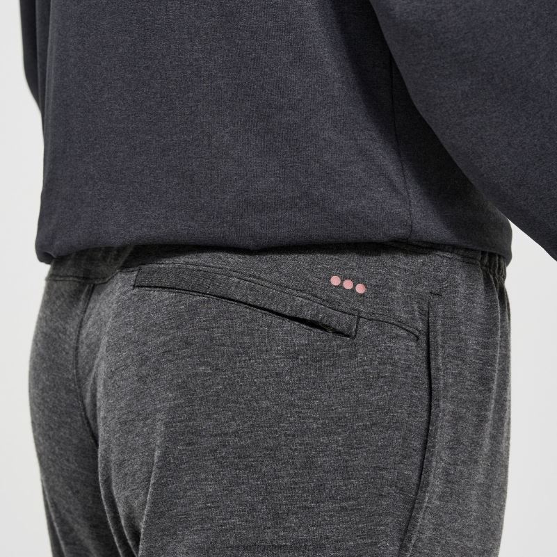 Saucony Men Boston Pant 8460X411 Black Heather