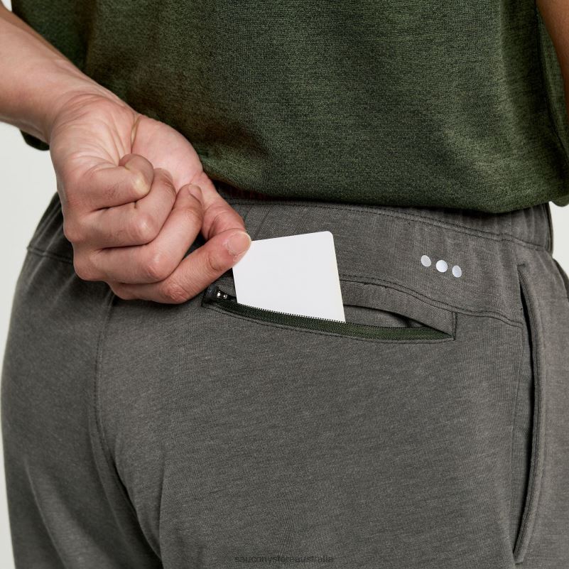 Saucony Men Boston Pant 8460X412 Climbing Ivy Heather