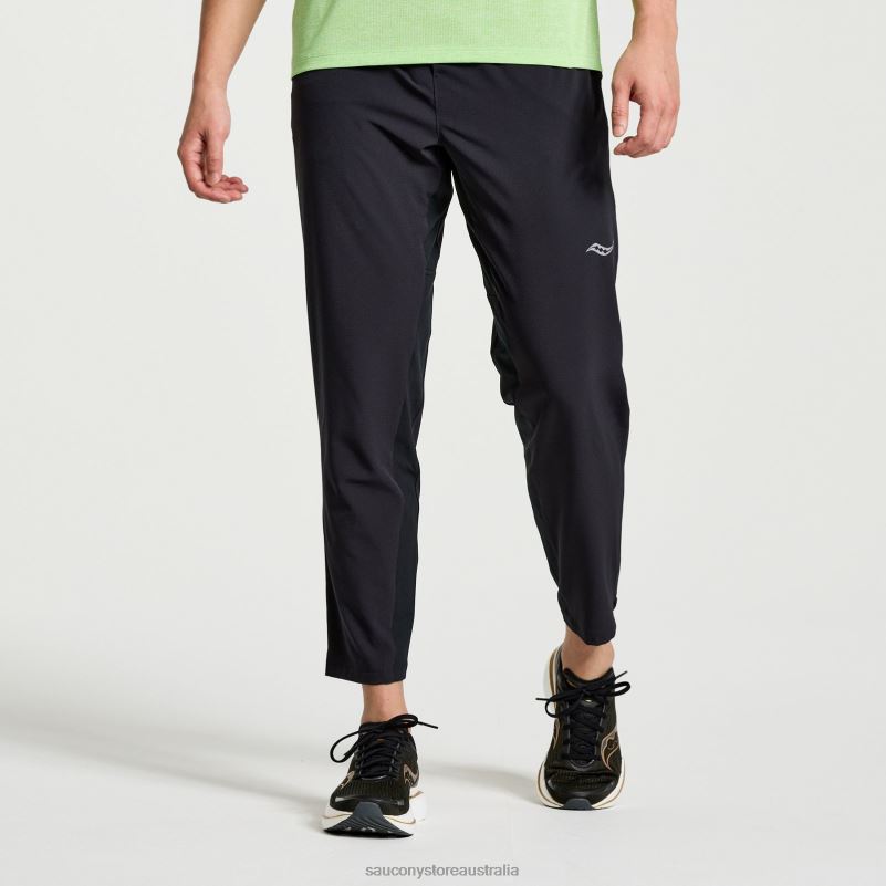 Saucony Men Boston Woven Pant 8460X414 Black