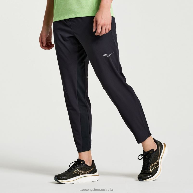 Saucony Men Boston Woven Pant 8460X414 Black