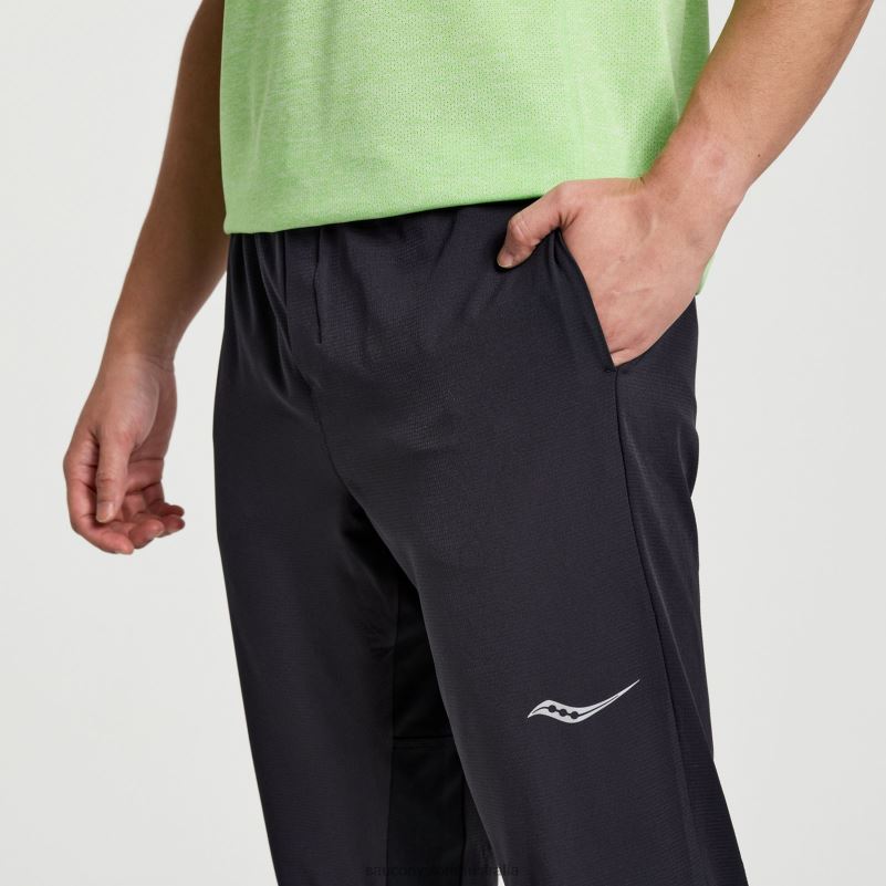 Saucony Men Boston Woven Pant 8460X414 Black