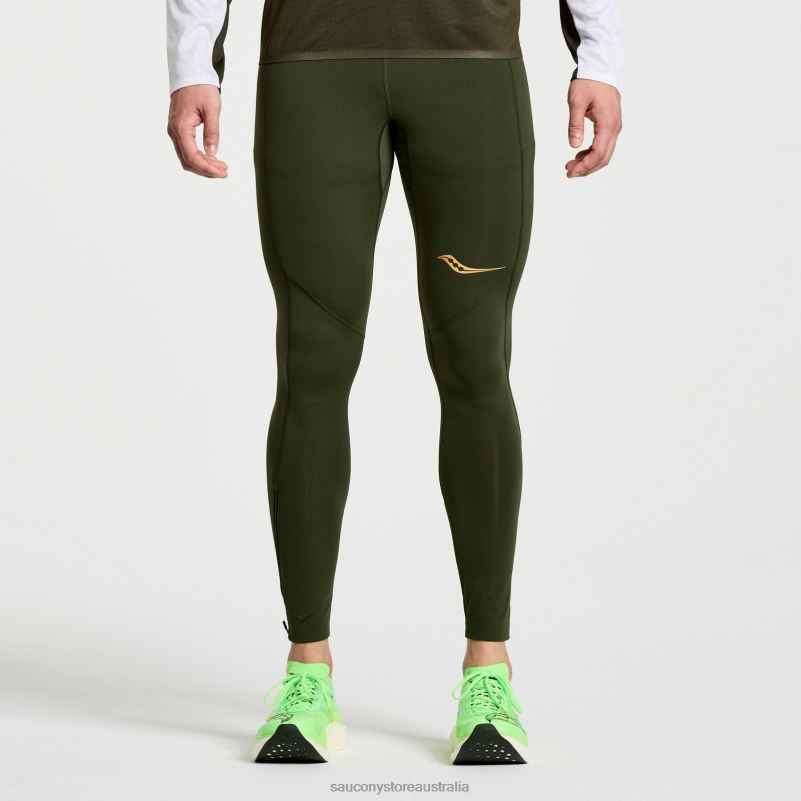 Saucony Men Elite Tight 8460X428 Umbra