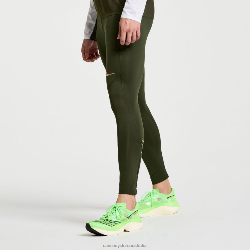 Saucony Men Elite Tight 8460X428 Umbra