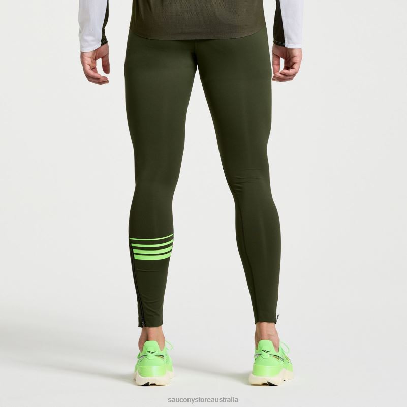 Saucony Men Elite Tight 8460X428 Umbra
