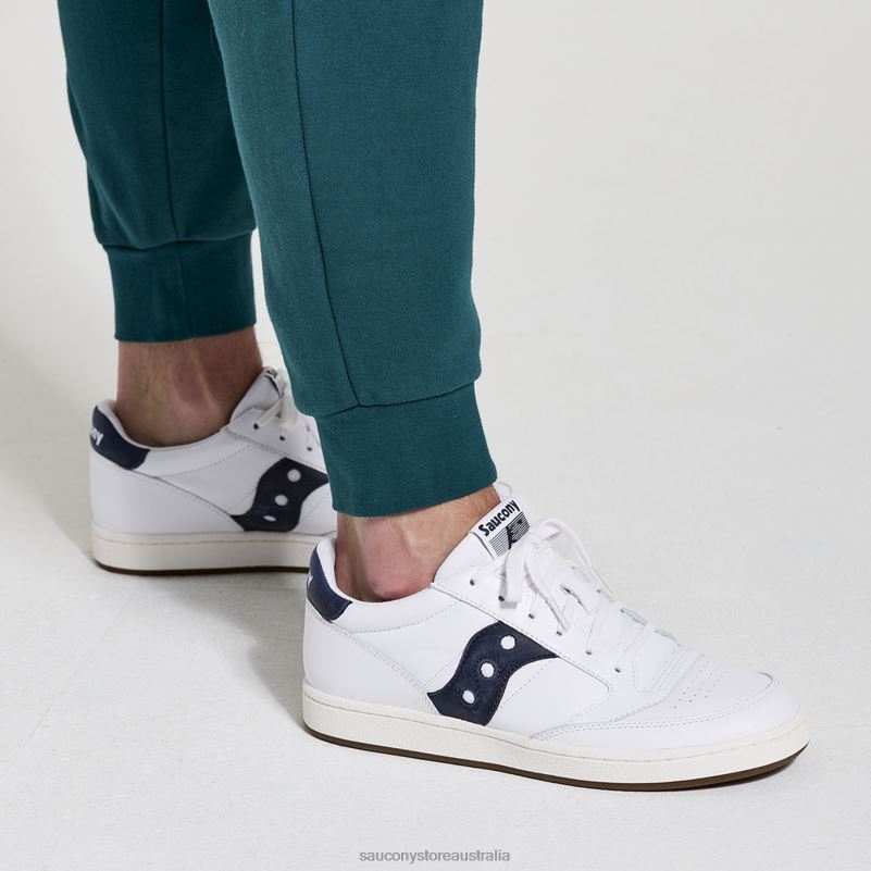 Saucony Men Rested Sweatpant 8460X419 Lagoon Graphic