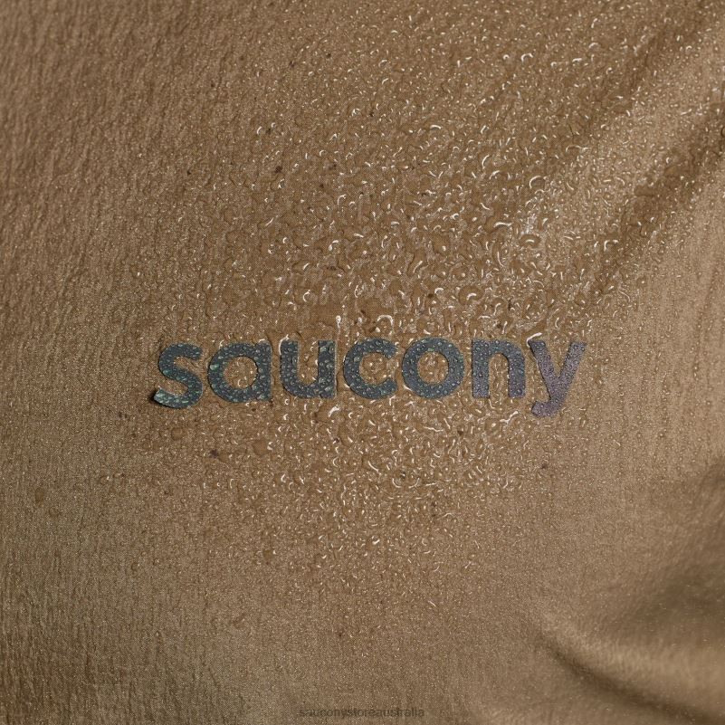 Saucony Men Elevate Packaway Jacket 8460X299 Pewter
