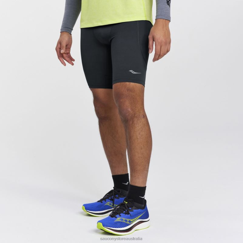 Saucony Men Bell Lap Short 8460X422 Black