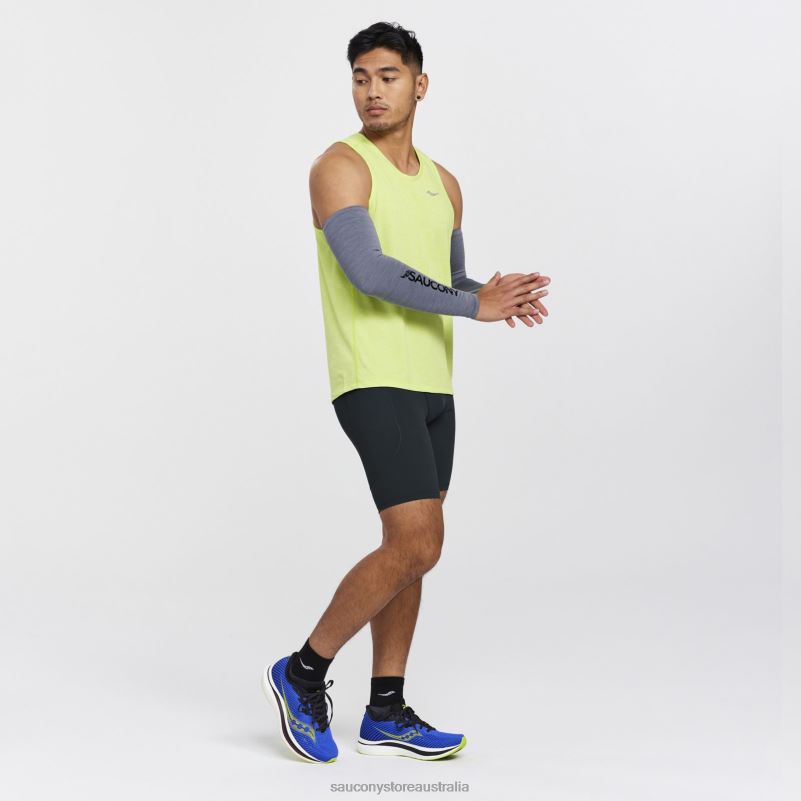 Saucony Men Bell Lap Short 8460X422 Black