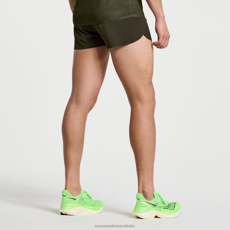 Saucony Men Elite Split Short 8460X430 Umbra