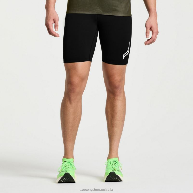 Saucony Men Elite Tight Short 8460X425 Black
