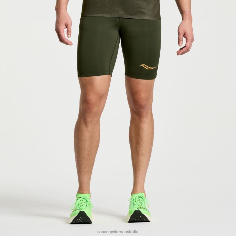 Saucony Men Elite Tight Short 8460X426 Umbra