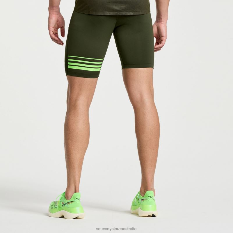 Saucony Men Elite Tight Short 8460X426 Umbra