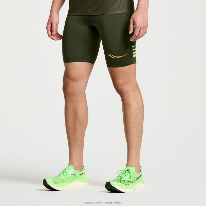 Saucony Men Elite Tight Short 8460X426 Umbra