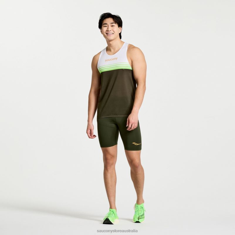 Saucony Men Elite Tight Short 8460X426 Umbra