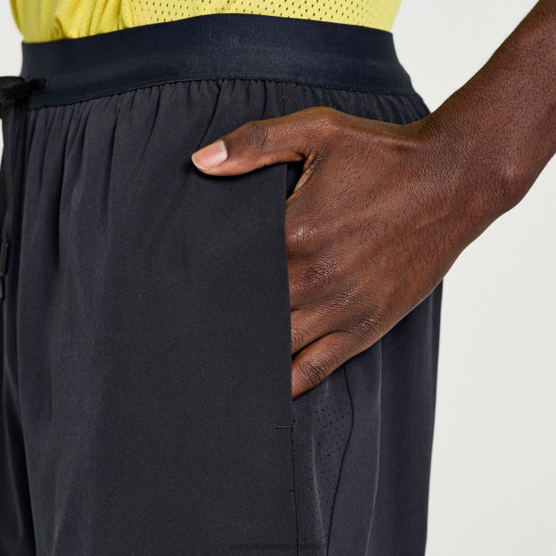 Saucony Men Outpace 7 2-in-1 Short 8460X389 Black