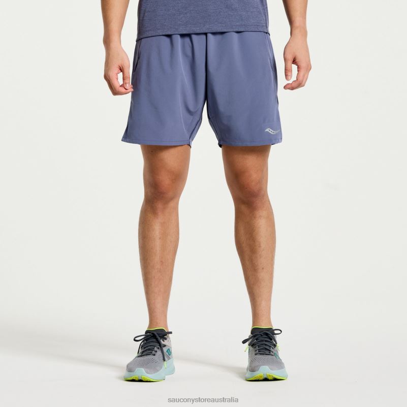 Saucony Men Outpace 7 Short 8460X407 Horizon