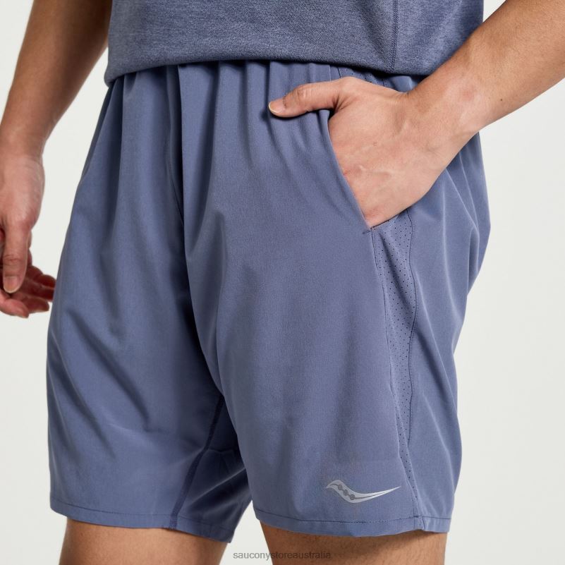 Saucony Men Outpace 7 Short 8460X407 Horizon
