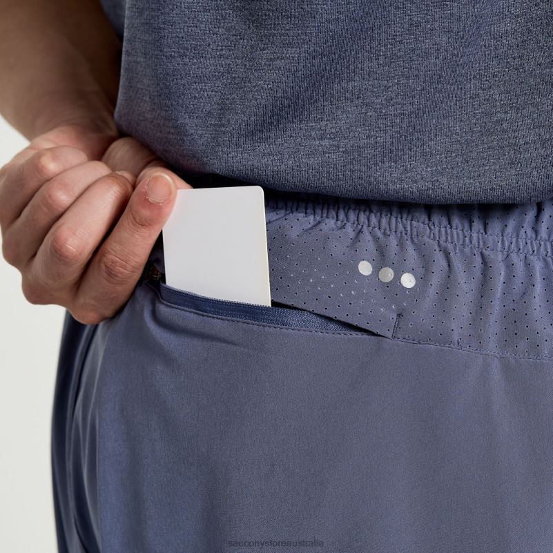 Saucony Men Outpace 7 Short 8460X407 Horizon