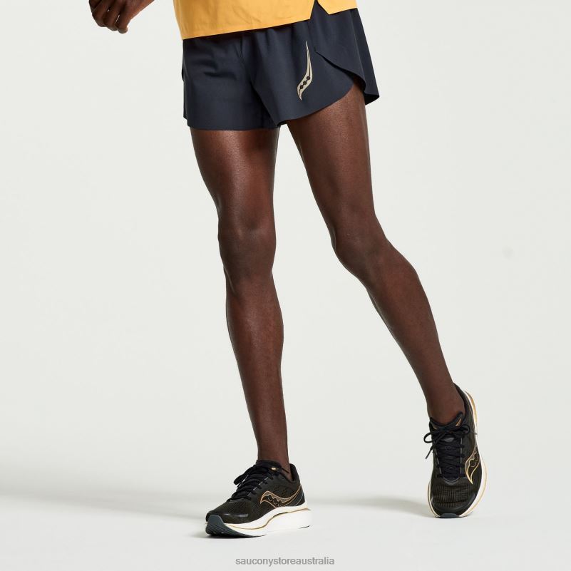 Saucony Men Pinnacle 3 Short 8460X423 Black