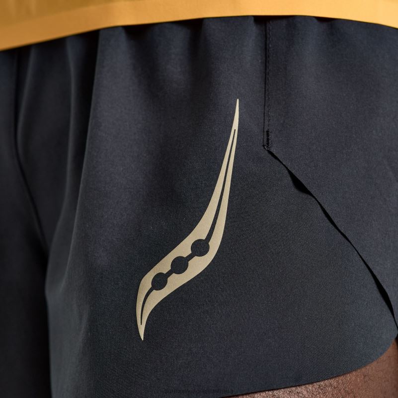 Saucony Men Pinnacle 3 Short 8460X423 Black