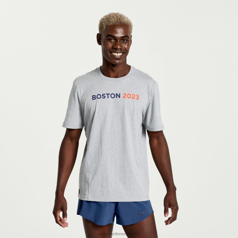 Saucony Men Boston Rested T-Shirt 8460X333 Boston 2023