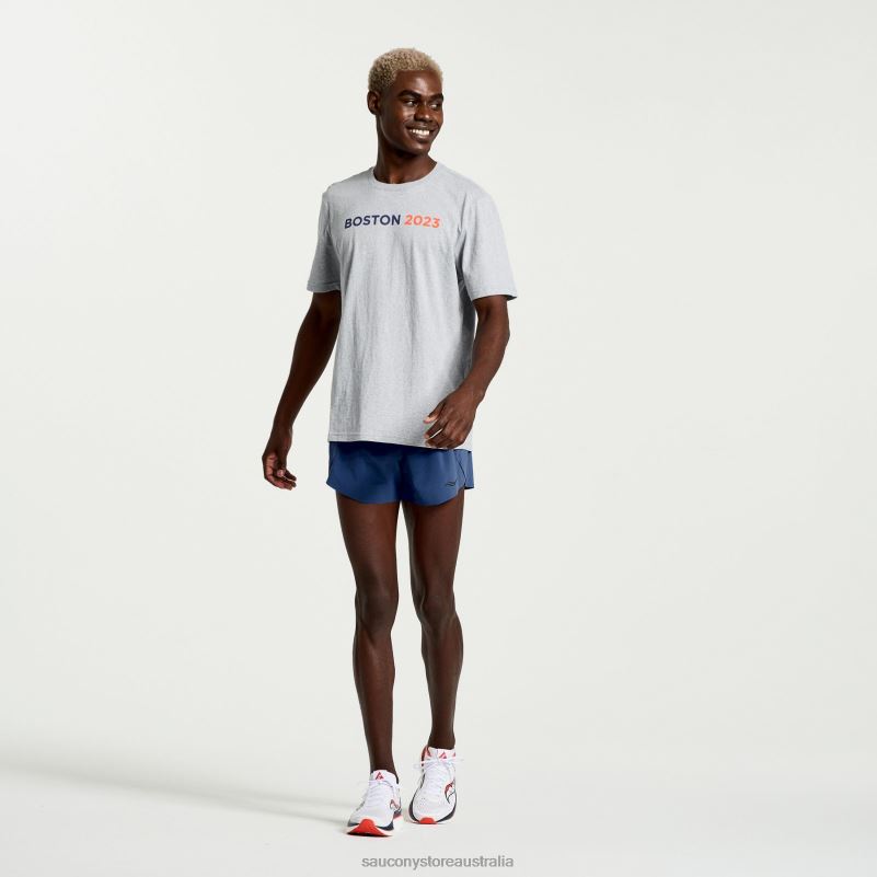Saucony Men Boston Rested T-Shirt 8460X333 Boston 2023