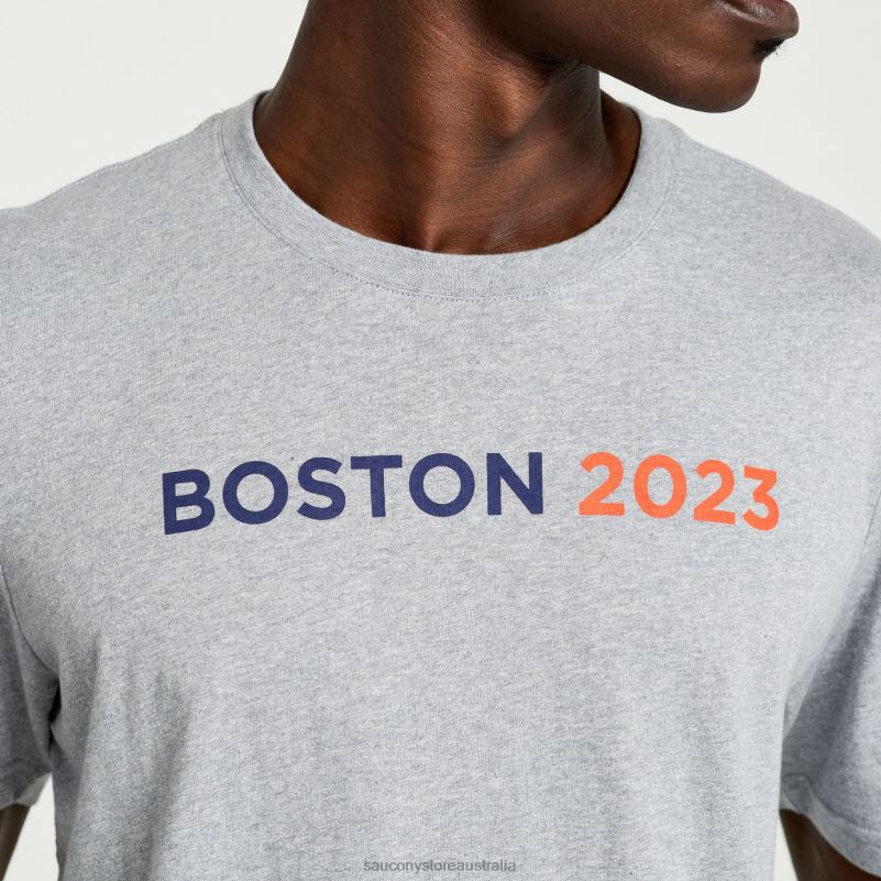 Saucony Men Boston Rested T-Shirt 8460X333 Boston 2023