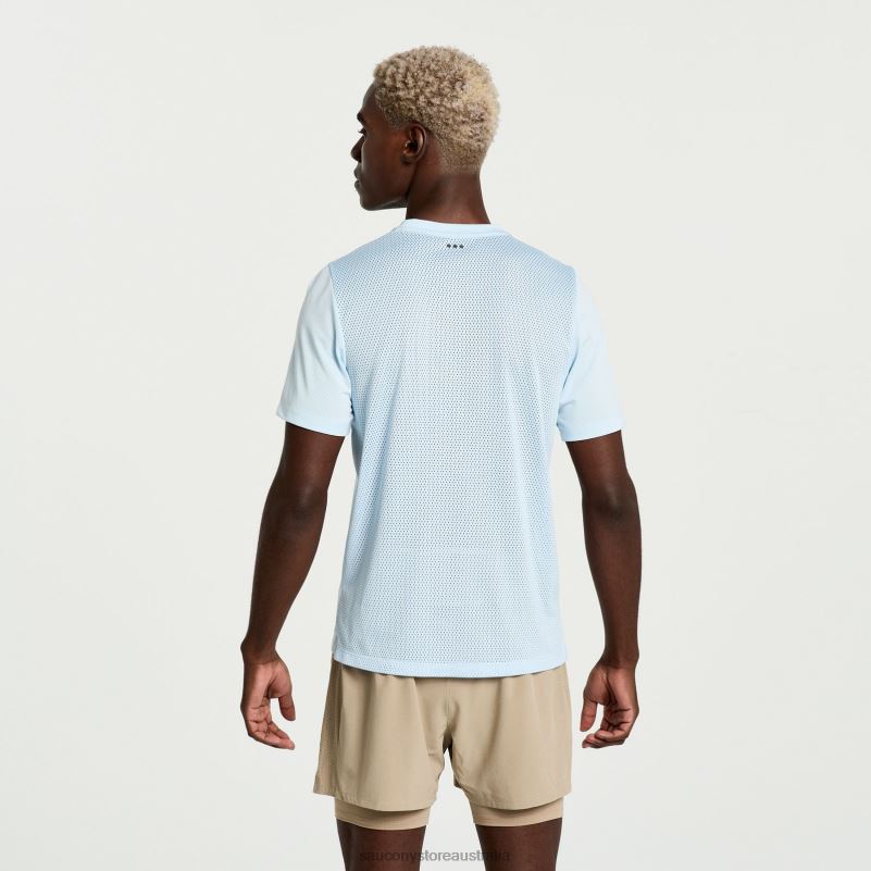 Saucony Men Elevate Short Sleeve 8460X332 Vapor